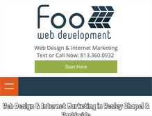 Tablet Screenshot of foowebs.com